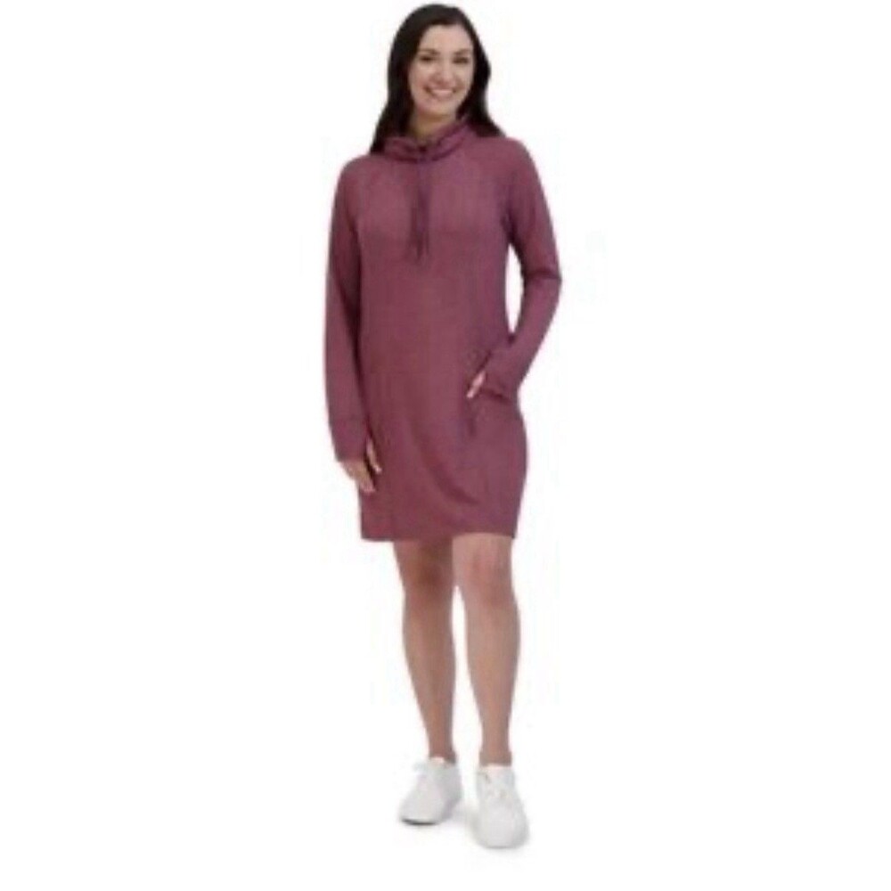 ZEROXPOSUR  Women’s Medium Active Dress Pockets Maroon